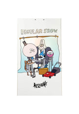 X Regular Show Group Portrait on Popsicle white - prism foil Rueckenansicht