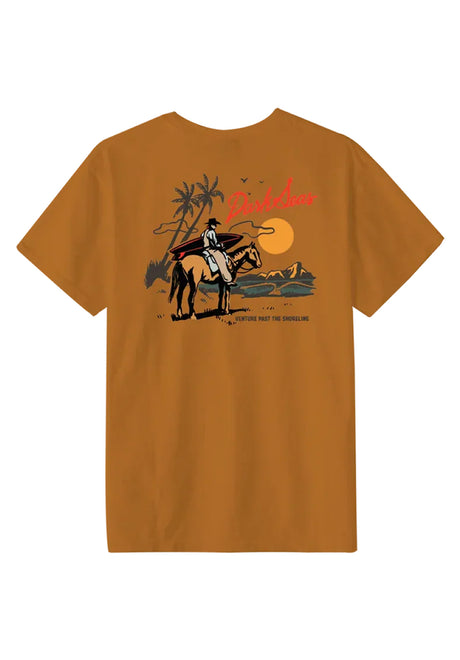 Dark Seas Ransack T-shirt honey-ginger – Vooraanzicht