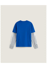 Vans Arm Bones Twofer T-shirt classicblue – Achteraanzicht