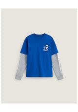 Vans Arm Bones Twofer T-shirt classicblue – Vooraanzicht