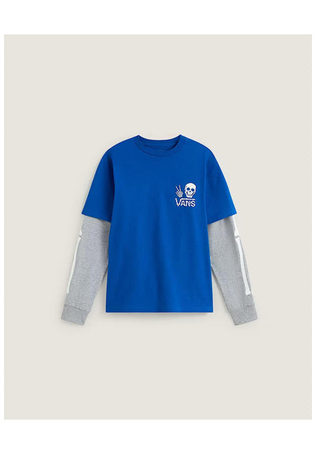 Vans Arm Bones Twofer T-shirt classicblue – Vooraanzicht