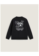 Vans Food Spot Crew Sweatshirt black – Front view