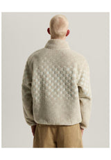 Vans Nights Hi Pile Winter Jackets marshmallow – Back view