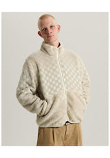 Vans Nights Hi Pile Winter Jackets marshmallow – Front view