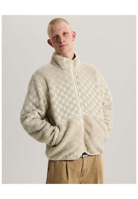Vans Nights Hi Pile Winterjas marshmallow – Vooraanzicht