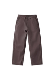 Authentic Chino Loose Bedforn Cord portbrown Vorderansicht