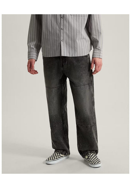 Vans x Rowan Double Knee 2.0 Jeans black-stonewashed – Front view