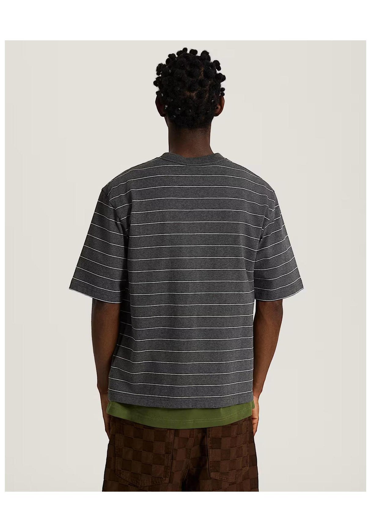 Vans x Rowan Z-Stripe T-shirt charcoal – Vue de dos