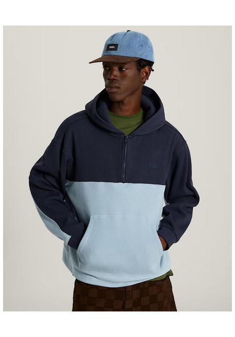 Vans x Rowan Quarter Zip Hoody met rits parisiannight-softslate – Vooraanzicht