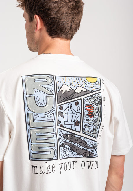 Rules New Terrain Camiseta offwhite – Vista de detalle 1