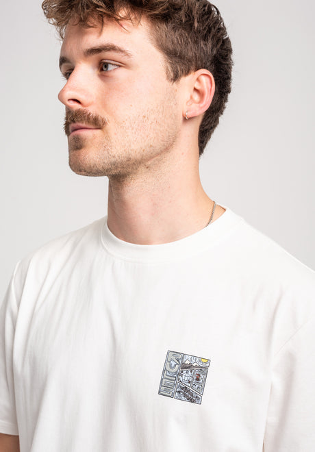 Rules New Terrain Camiseta offwhite – Vista de detalle 2