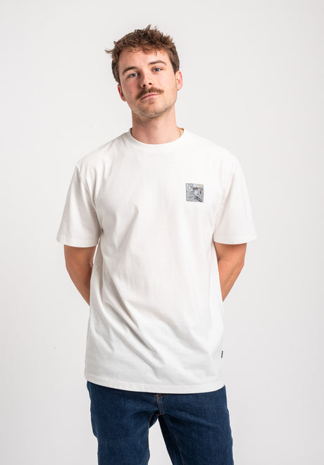 Rules New Terrain Camiseta offwhite – Vista frontal