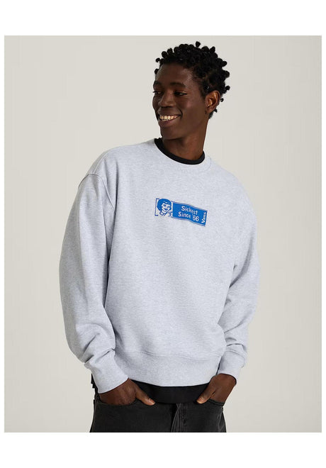 Vans Sickest 66 Crew Sweatshirt lightgreyheather – Set forfra