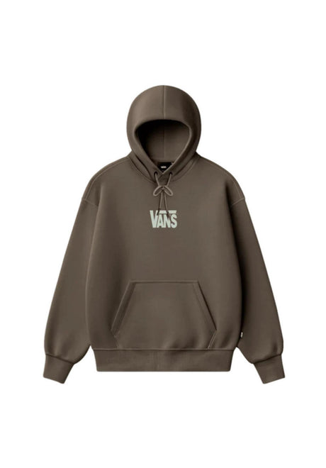 Vans Stretch Logo Hoodie-sweater vintagecocoa – Vooraanzicht