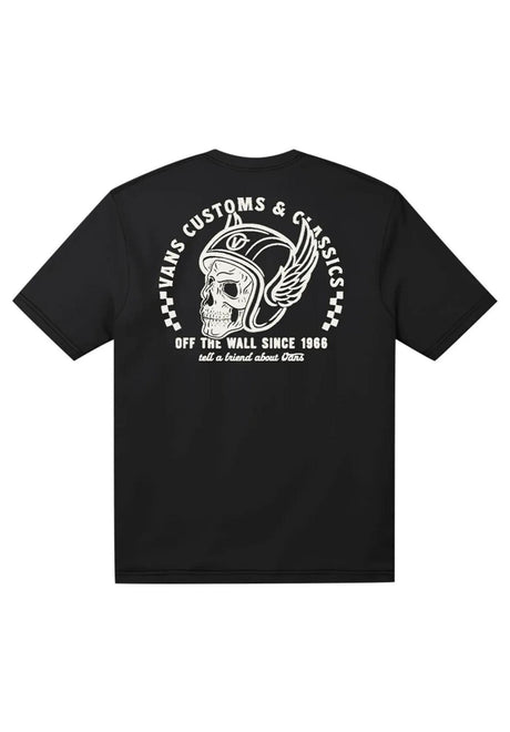 Vans Customs & Classics Camiseta black – Vista frontal