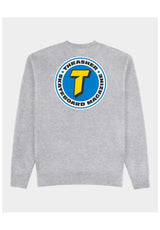 Thrasher Number 1 Redux Sweatshirt ash-grey – Back view