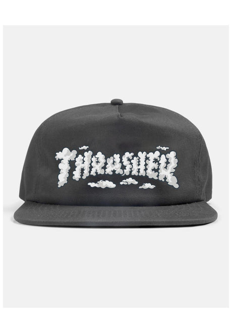 Thrasher Clouds By Spanky Snapback Cappellino charcoal – Vista frontale