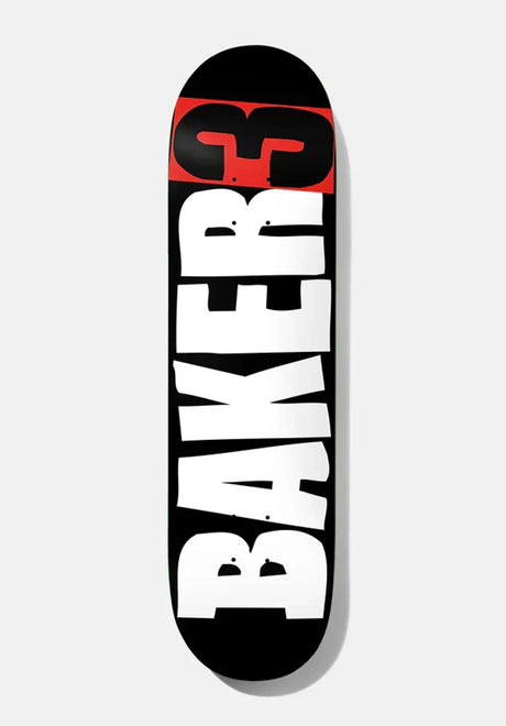 Baker Baker 3 PP Planche black-white-red – Vue de face