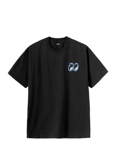 Loser-Machine x Mooneyes Chrome Craze Heavweight T-Shirt vintage-black – Front view