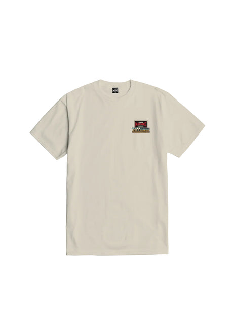 Loser-Machine x Mooneyes Redline T-Shirt cream – Back view