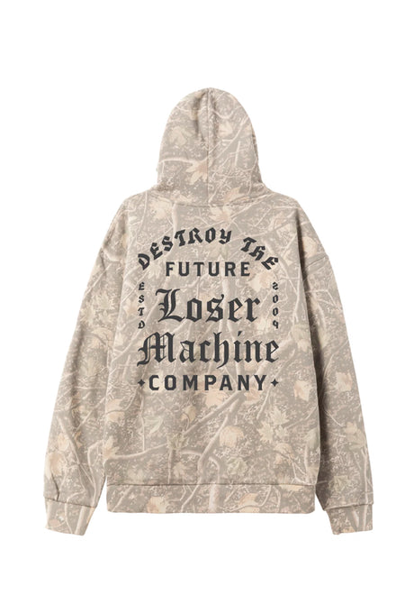 Loser-Machine Revoke Heavyweight Hoodie deadwood-camo – Front view