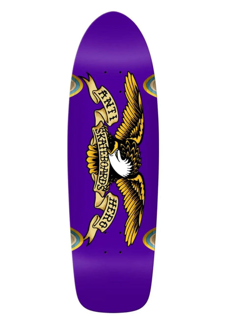 Anti Hero Shaped Eagle Caster Planche purple – Vue de face