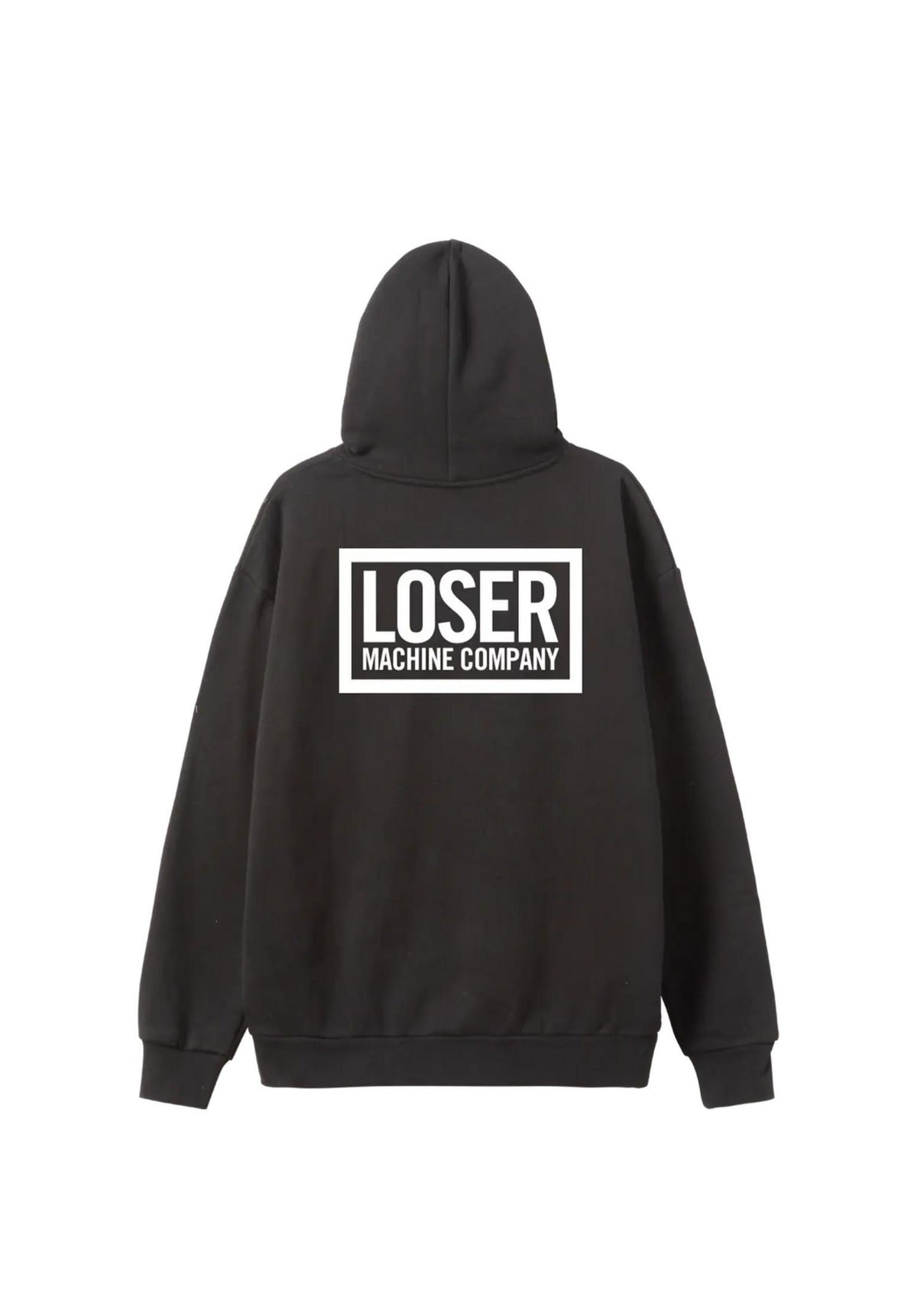 Loser-Machine Loser Box '09 Heavyweight Sudadera black – Vista trasera