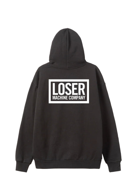 Loser-Machine Loser Box '09 Heavyweight Hoodie black – Front view