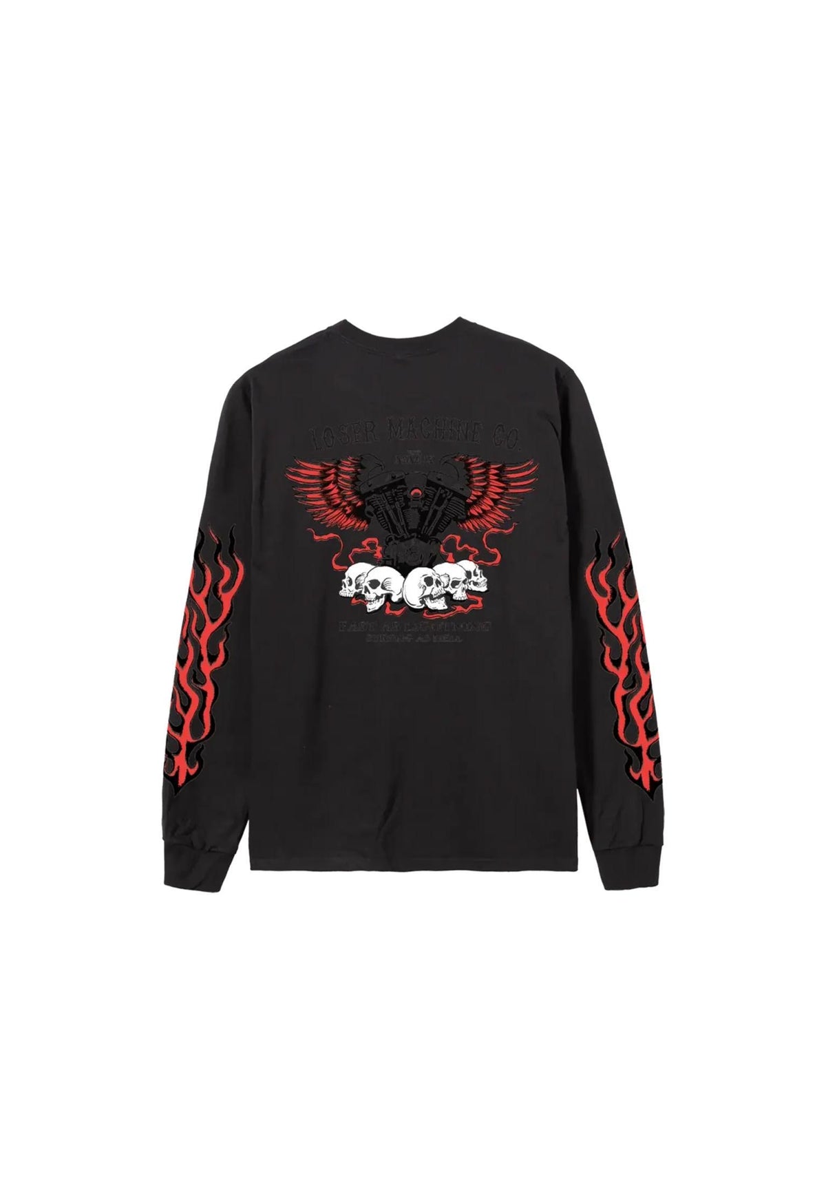 Loser-Machine No Easy Way Out Longsleeve black – Achteraanzicht