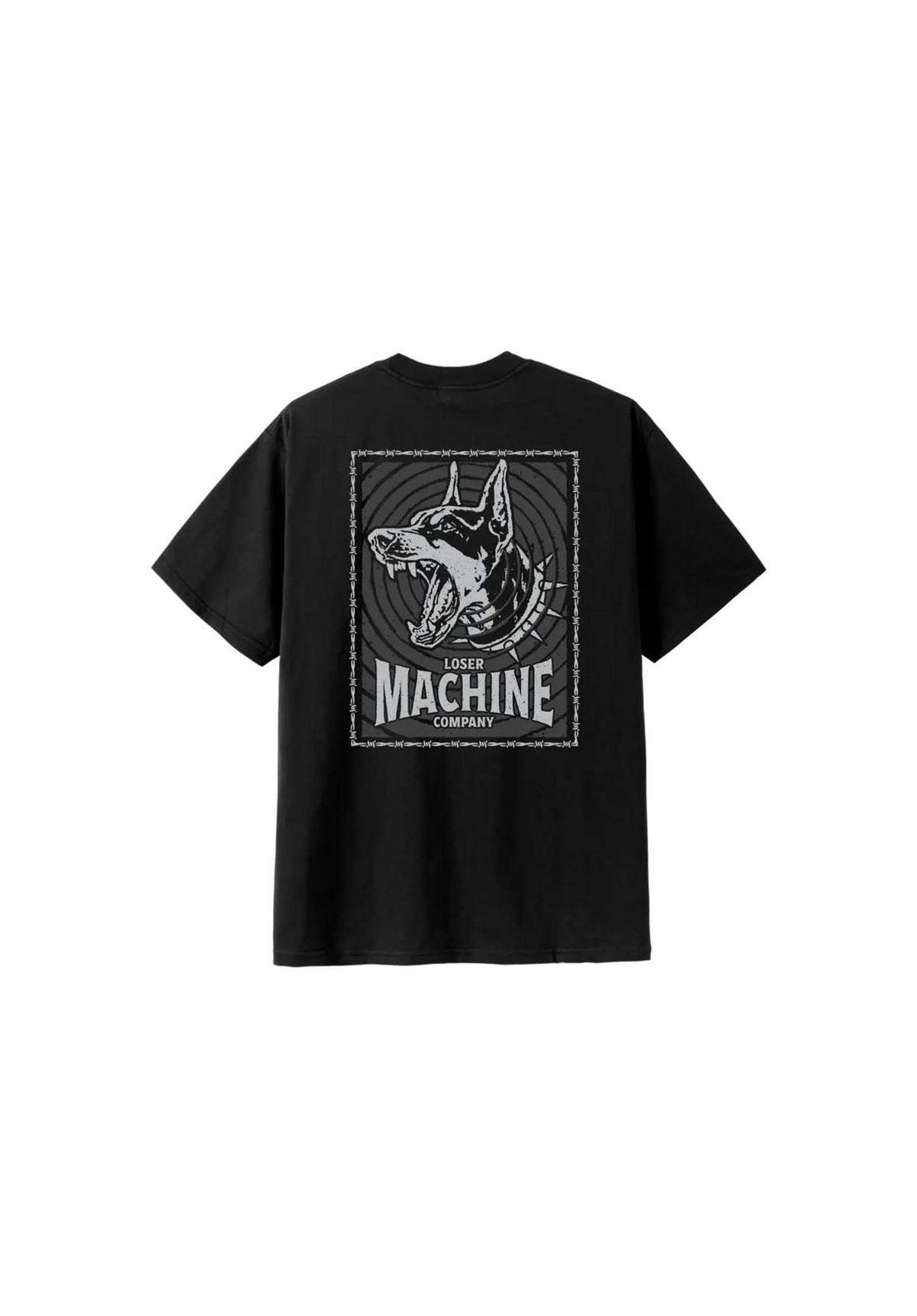 Loser-Machine Big Bark Heavyweight T-shirt black – Vue de dos