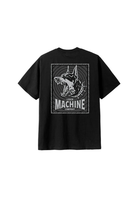 Loser-Machine Big Bark Heavyweight T-Shirt black – Front view