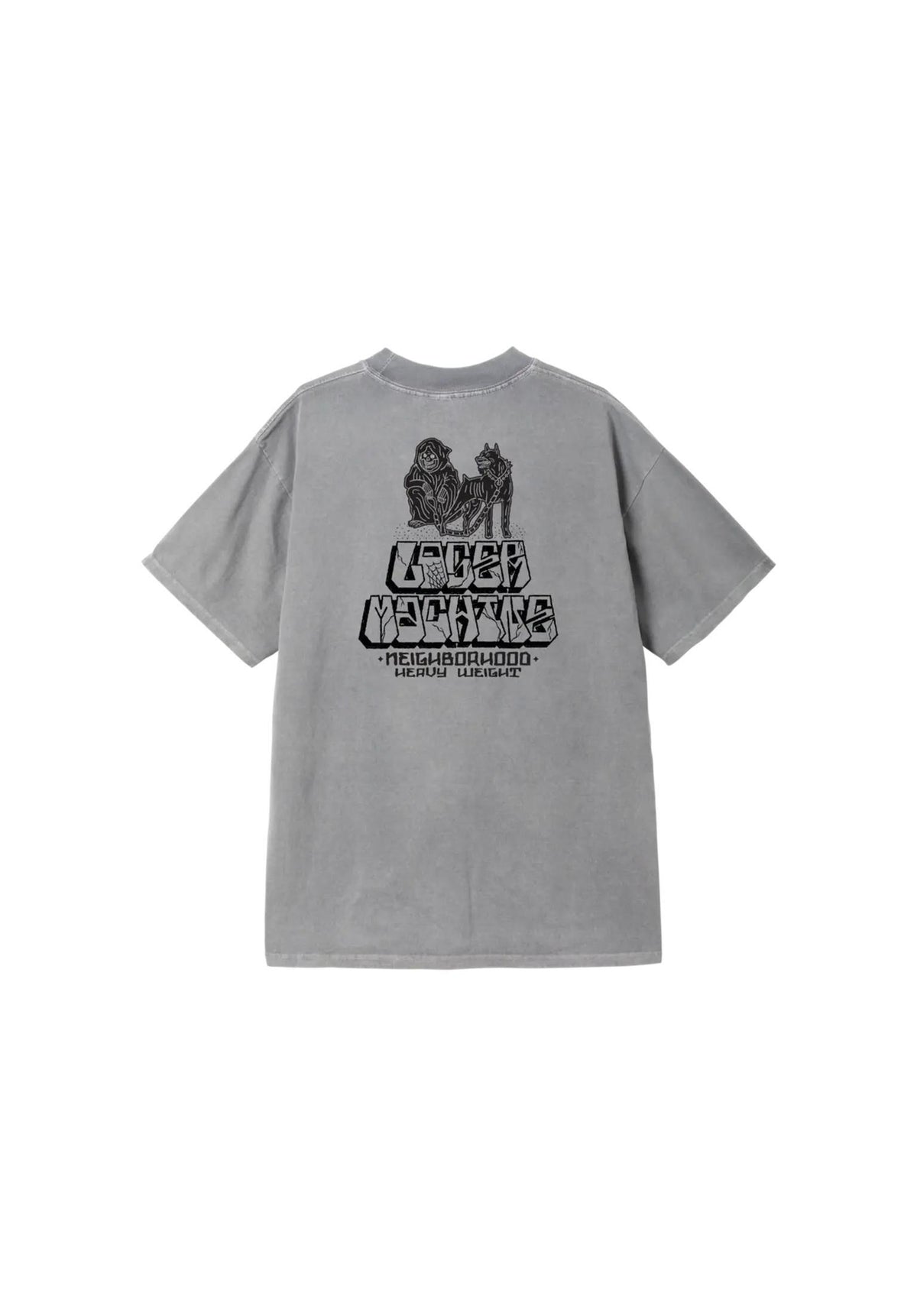 Loser-Machine Safeguard T-shirt stormgrey – Achteraanzicht