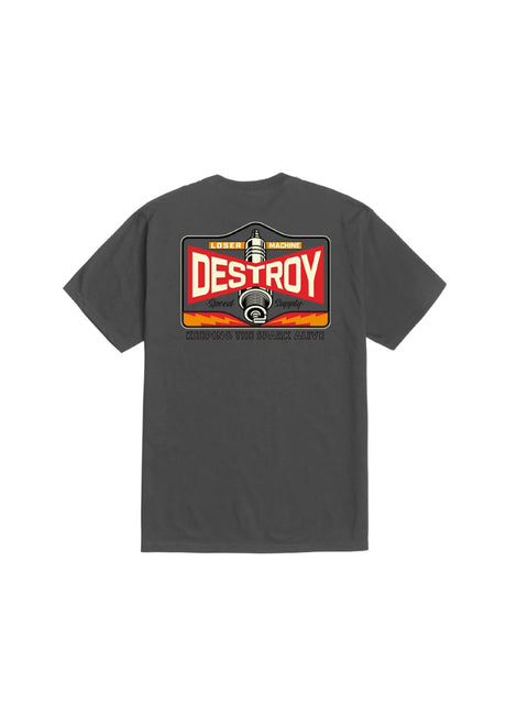 Loser-Machine Hot Spark T-Shirt vintage-black – Front view