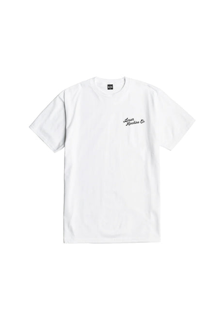 Loser-Machine Wild Ride T-Shirt white – Back view