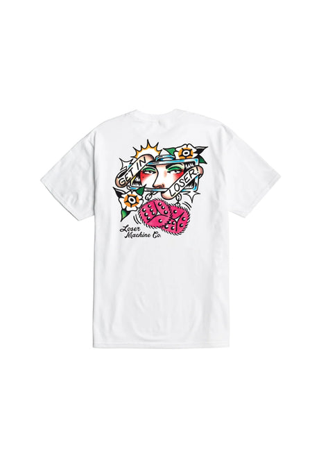 Loser-Machine Wild Ride T-Shirt white – Front view