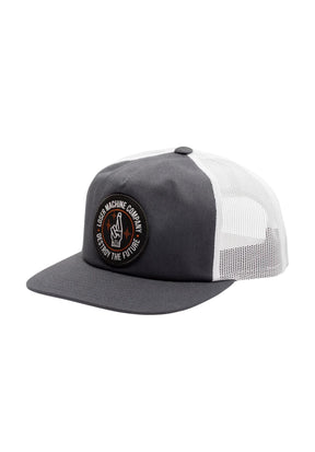 Clasico FlexFit Trucker Snapback navy-white Vorderansicht