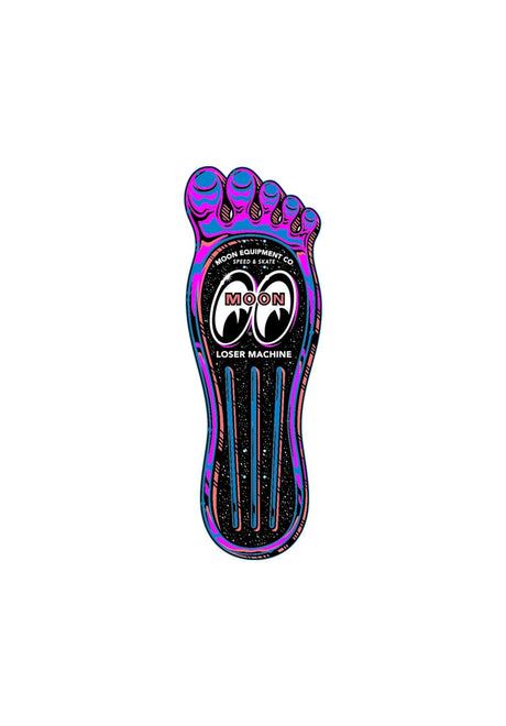 Loser-Machine x Mooneyes Gas Pedal Deck neon – Front view