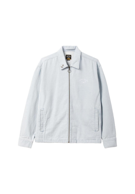 Dark Seas Lakeland Tussenseizoensjas bleach wash – Vooraanzicht