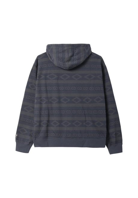 Dark Seas Alvarado Hoodie-sweater indigo – Achteraanzicht