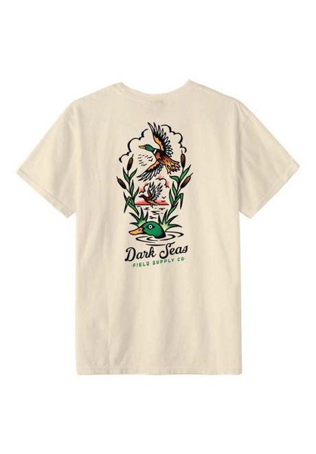 Dark Seas Wild Duck T-Shirt tofu – Front view