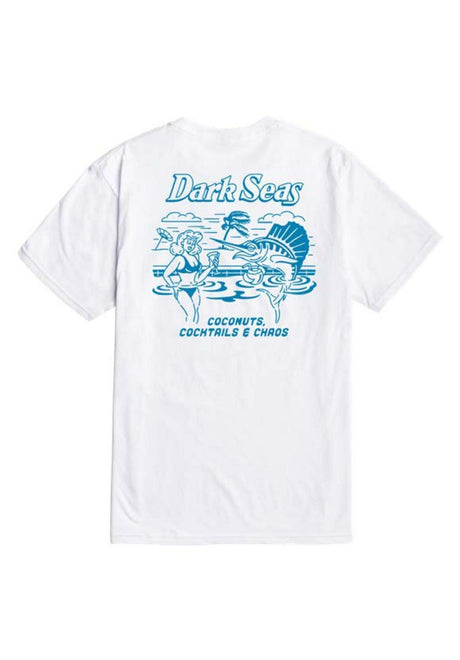 Dark Seas Pool Party T-Shirt white – Front view