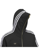 adidas-skateboarding Tysh Trck Jckt Zip-Hoodie black-white – Detail view 2