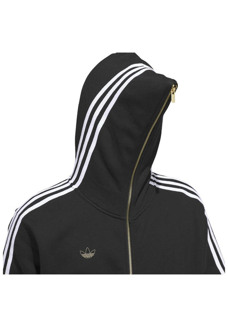 adidas-skateboarding Tysh Trck Jckt Zip-Hoodie black-white – Detail view 2