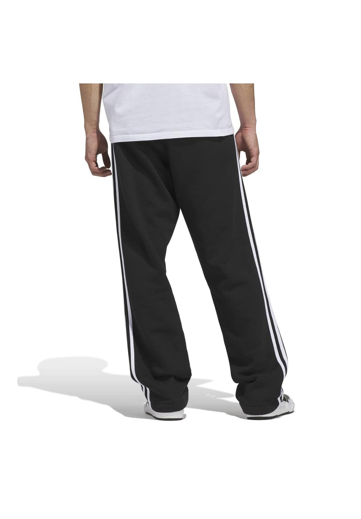 adidas-skateboarding Tysh Trck Pnt Sweatpants black-white – Back view