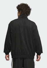 Vint Spf Jckt black-white Rueckenansicht