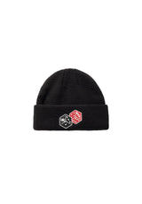 Loser-Machine x DICE Beanie Gorro black – Vista frontal