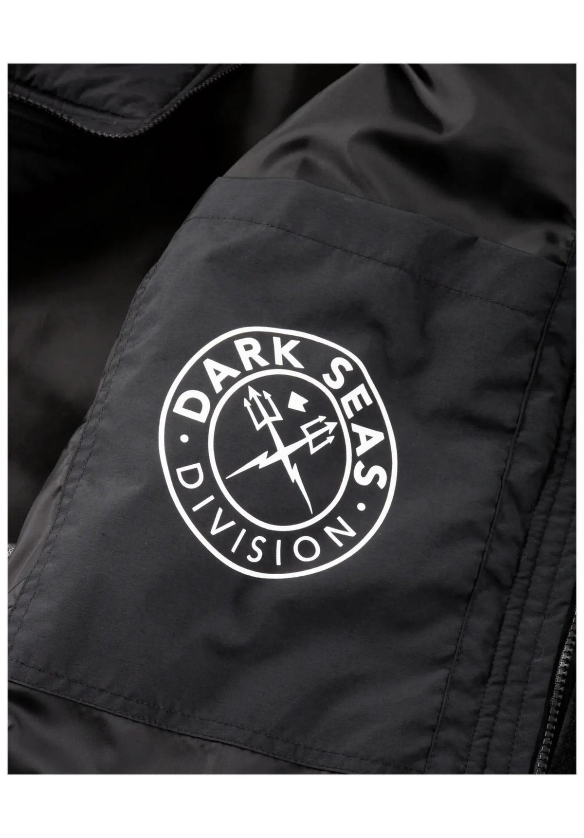 Dark Seas Adams Hooded Winter Jackets black – Bottom view
