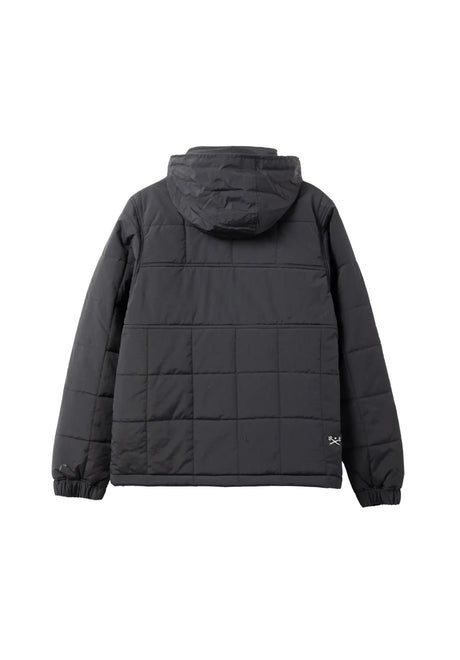 Dark Seas Adams Hooded Winterjakke black – Set forfra
