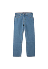 Dark Seas Silverado Straight Jeans medium wash – Vista frontal