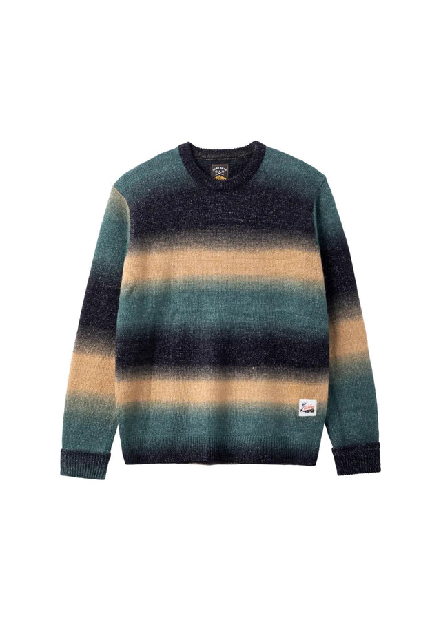 Webb Boxy green-navy Vorderansicht